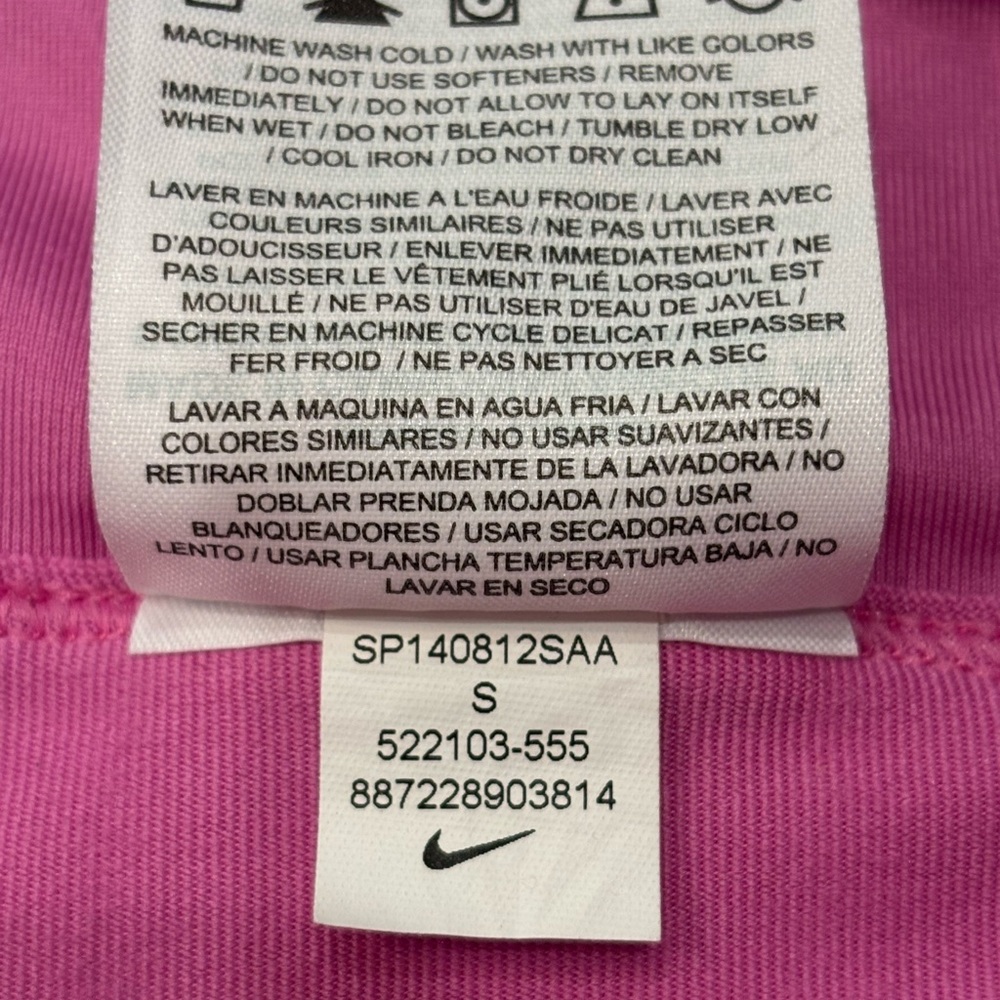 Nike Kids Pink Skort - Picture 8 of 9